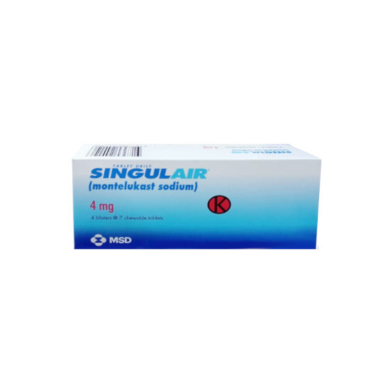 Singulair 4 mg 7 Tablet Kunyah