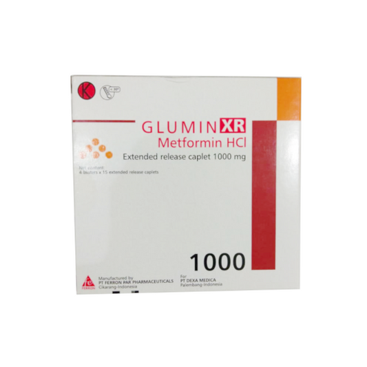 Glumin XR 1000 mg 15 Kaplet