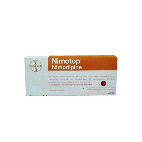 Nimotop 30 mg 10 Tablet