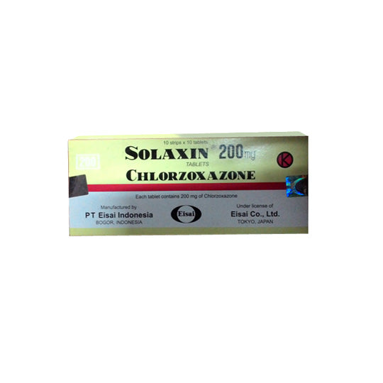 Solaxin 200 mg 10 Tablet – Bali Pharmacy