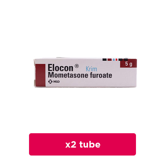 Elocon 0.1% Cream 5 g 2 Tube - Hemat Borongan