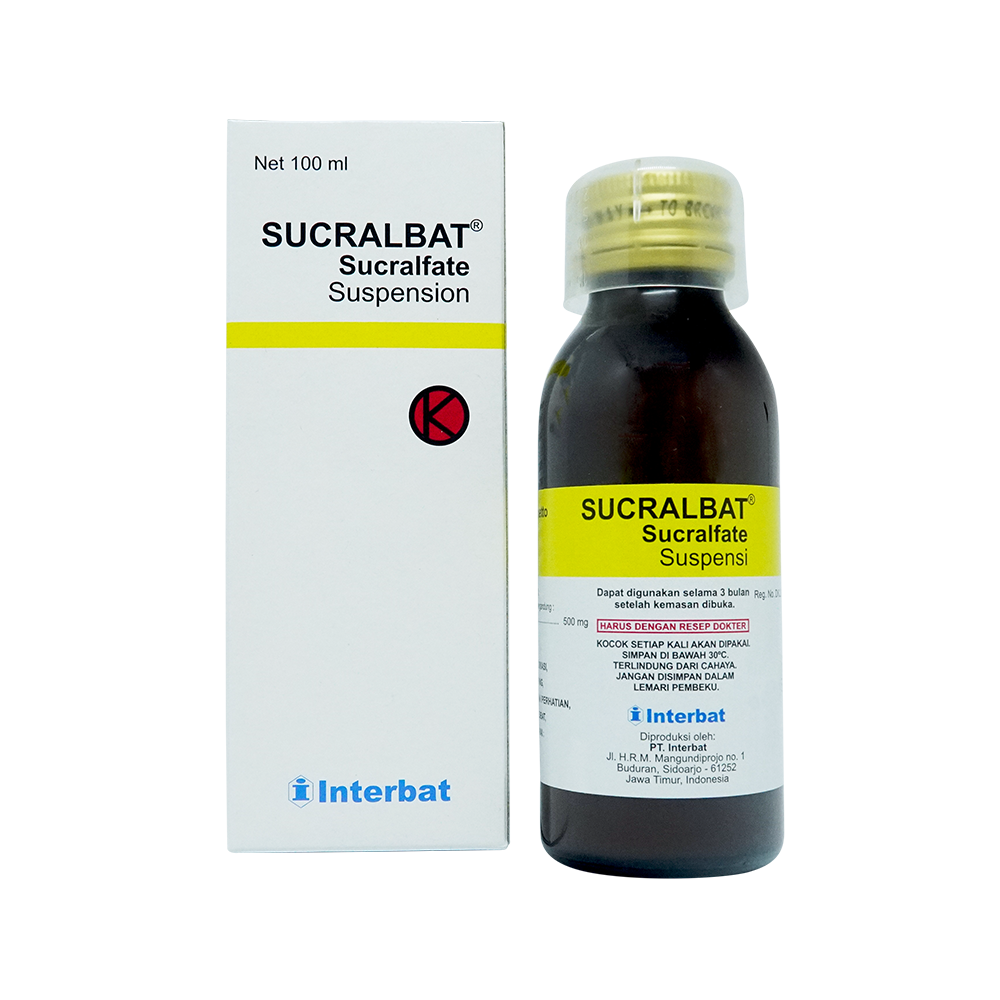 Sucralbat Suspensi 100 ml