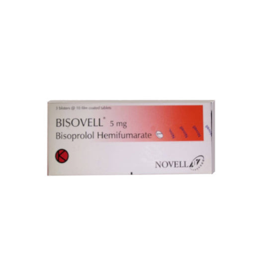 Bisovell 5 mg 10 Tablet