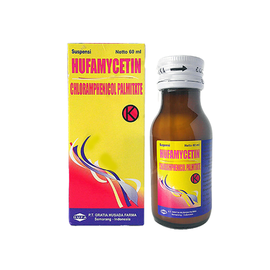 Hufamycetin 125 mg Suspensi 60 ml