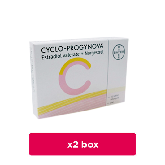 Cyclo Progynova 2 Box (21 Tablet/Box) - Hemat Borongan