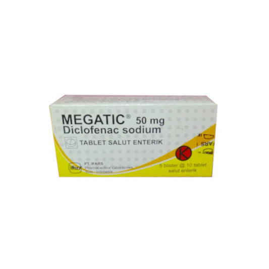 Megatic 50 mg 10 Tablet