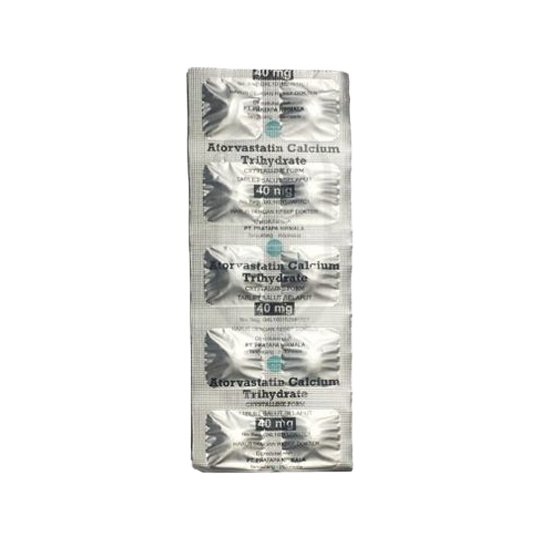 Atorvastatin 40 mg 6 Tablet