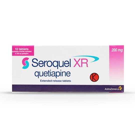 Seroquel XR 200 mg 10 Tablet