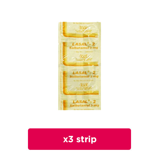 Lasal 2 mg 3 Strip (10 Tablet/Strip) - Obat Rutin