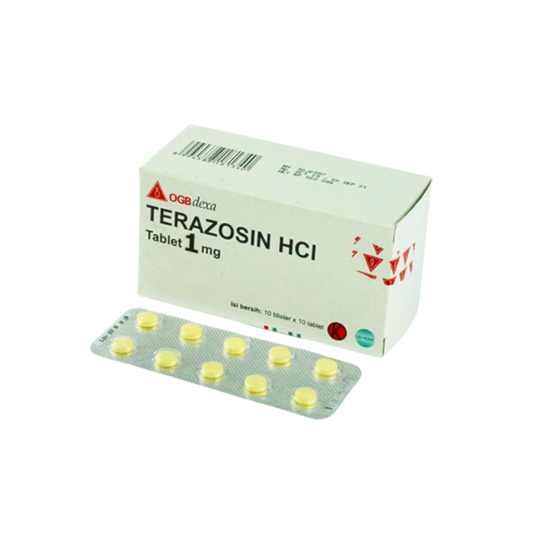 Terazosin 1 mg 10 Tablet