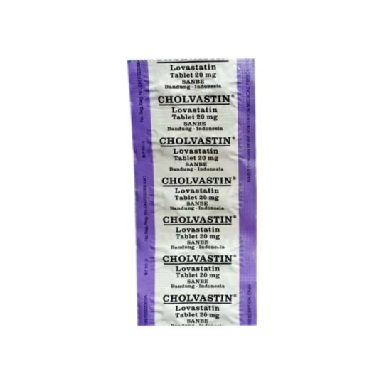 Cholvastin 20 mg 10 Tablet