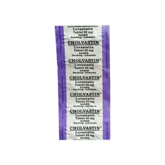 Cholvastin 20 mg 10 Tablet