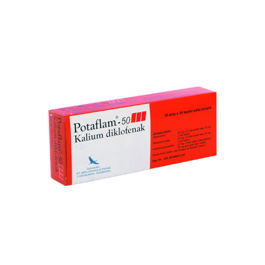 Potaflam 50 mg 10 Kaplet