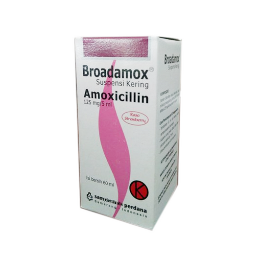 Broadamox 125 mg/5 ml Dry Sirup 60 ml