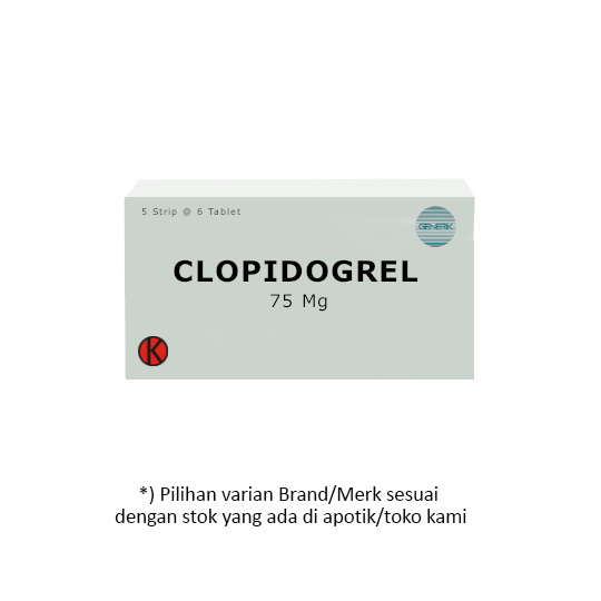 Clopidogrel 75 mg 6 Tablet