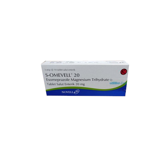 S-Omevell 20 mg 10 Tablet