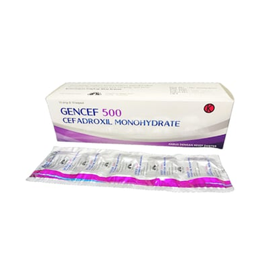 Gencef 500 mg 10 Kapsul