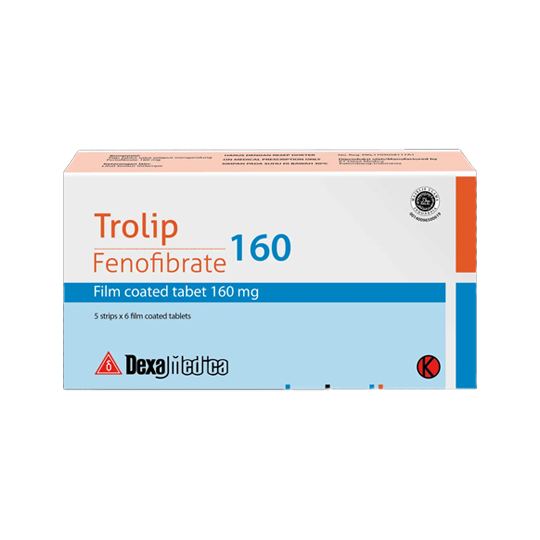 Trolip 160 mg 10 Tablet