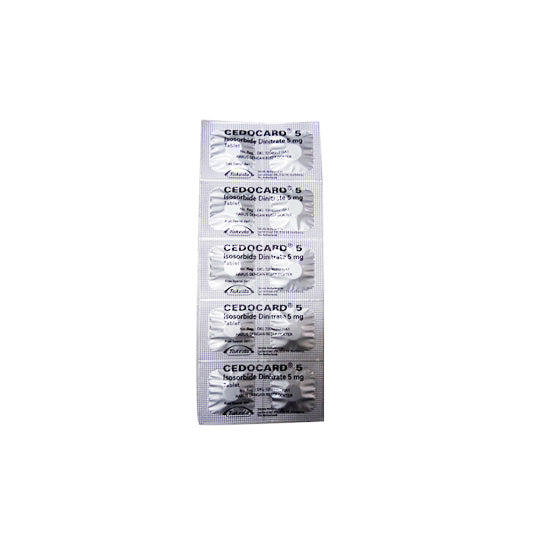 Cedocard 5 mg 10 Tablet