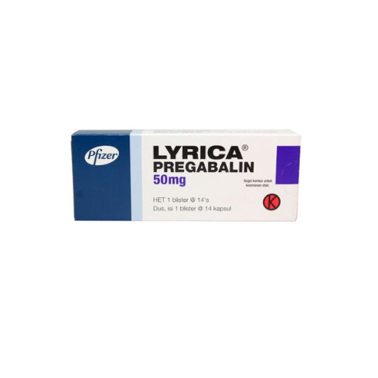 Lyrica 50 mg 14 Kapsul