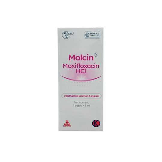 Molcin Eye Drops 3 ml – Bali Pharmacy