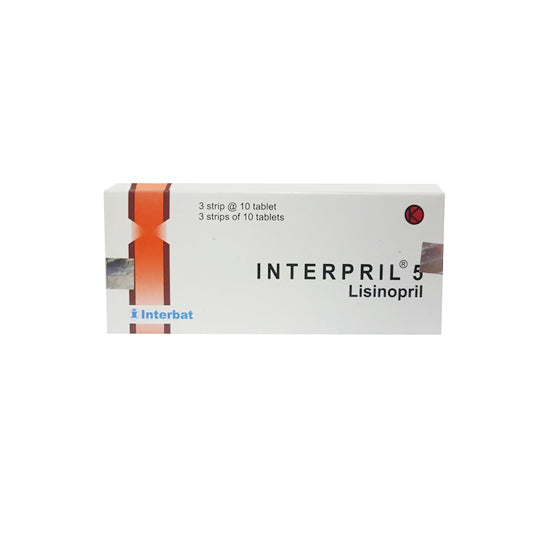 Interpril 5 mg 10 Tablet