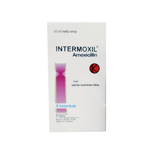 Intermoxil Dry Sirup 125mg/5 ml 60 ml