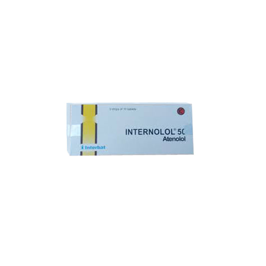 Internolol 50 mg 10 Tablet