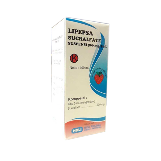 Lipepsa Suspensi 500 mg/5 ml 100 ml