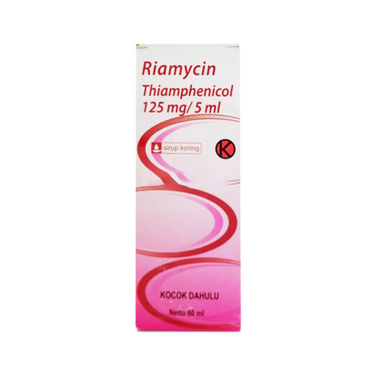 Riamycin 125 mg/5 ml Dry Sirup 60 ml