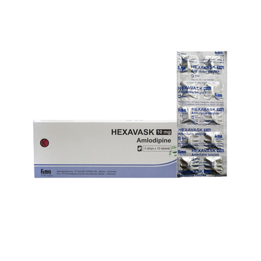 Hexavask 10 mg 10 Tablet