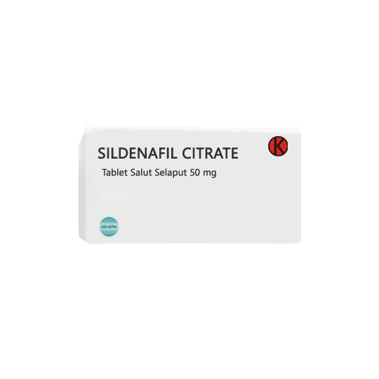 Sildenafil Citrate 50 mg 4 Tablet