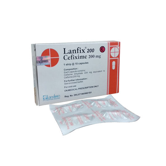 Lanfix 200 mg 10 Kapsul