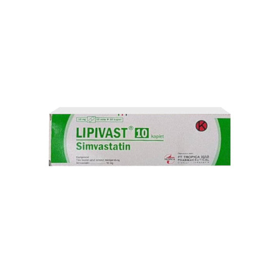 Lipivast 10 mg 10 Tablet