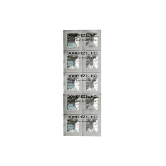 Donepezil Hydrochloride 5 mg 10 Tablet