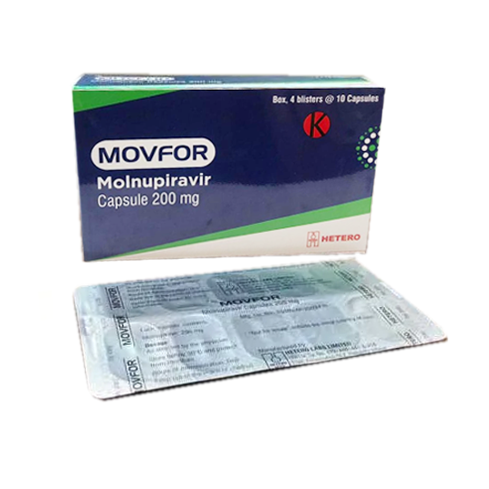 Movfor (Molnupiravir) 200 mg 10 Kapsul