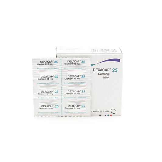 Dexacap 25 mg 6 Tablet