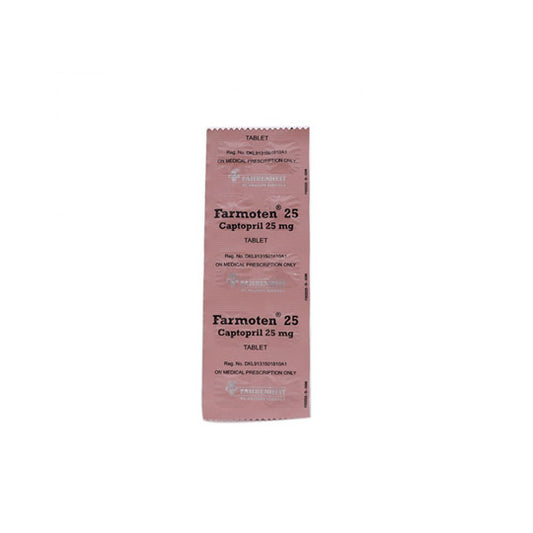 Farmoten 25 mg 10 Tablet