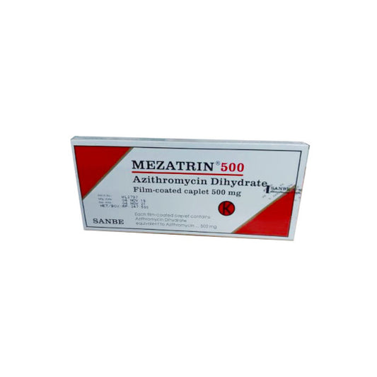 Mezatrin 500 mg 6 Kaplet