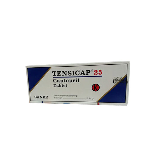 Tensicap 25 mg 10 Tablet