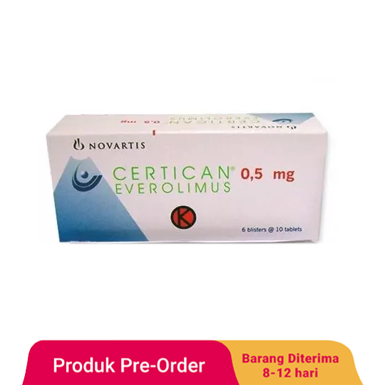 Certican 0.5 mg 60 Tablet