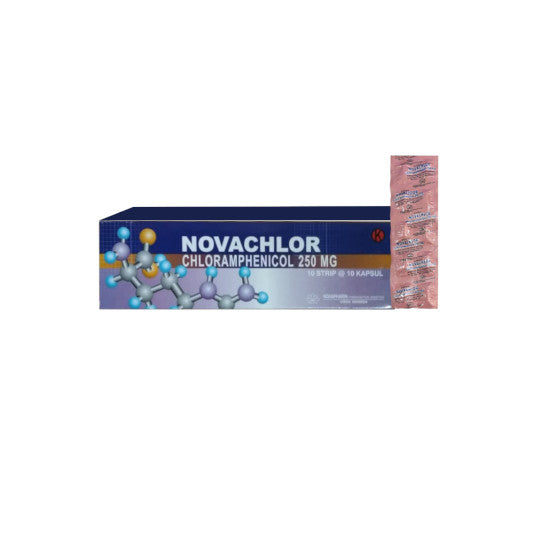 Novachlor 250 mg 10 Kapsul