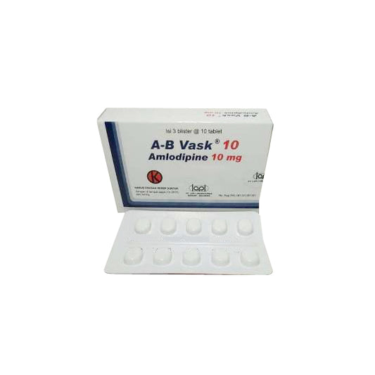 A-B Vask 10 mg 10 Tablet