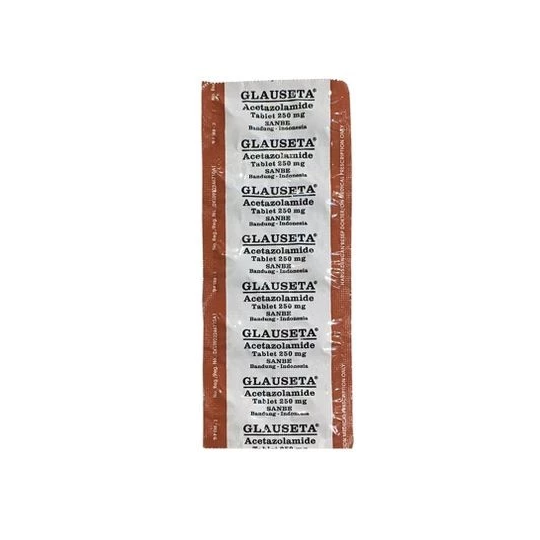 Glauseta 250 mg 10 Tablet