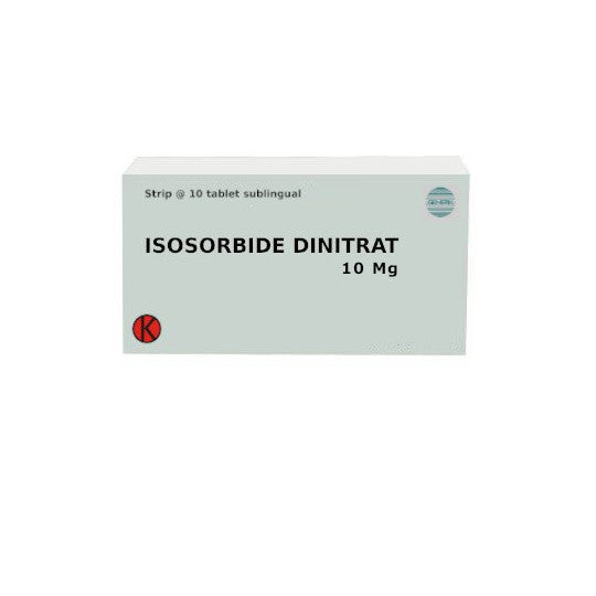 Isosorbide Dinitrate 10 mg 10 Tablet