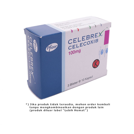 Celebrex 100 mg 3 Strip (10 Kapsul/Strip) - Hemat Borongan