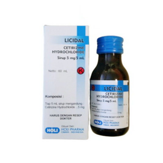 Licidal 5 mg/5 ml Sirup 60 ml