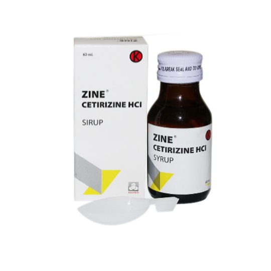 Zine 5 mg/5 ml Sirup 60 ml