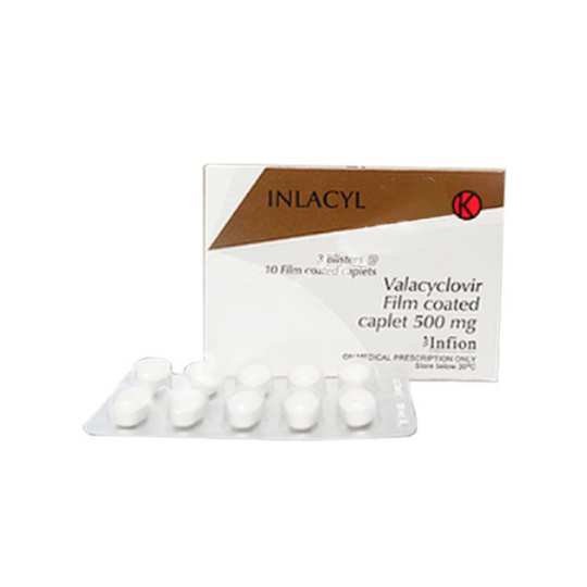 Inlacyl 500 mg 10 Tablet