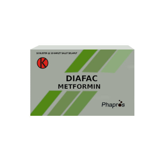 Diafac 500 mg 10 Tablet